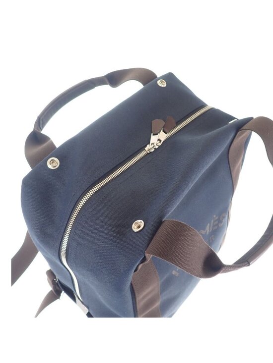 Hermes Backpack Toilet Blanc Fu Navy main image 9